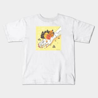 Hand tattoo illustration Kids T-Shirt